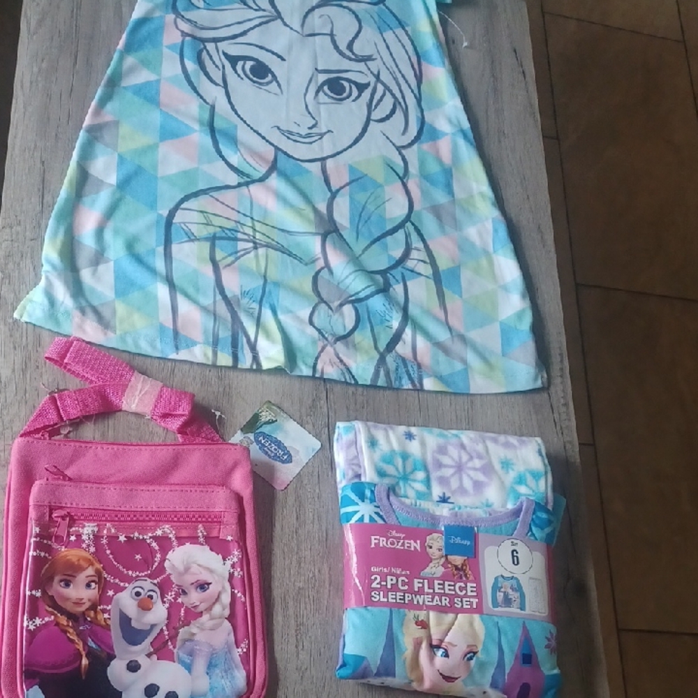 NEW DISNEY FROZEN 3 ITEMS BUNDLE